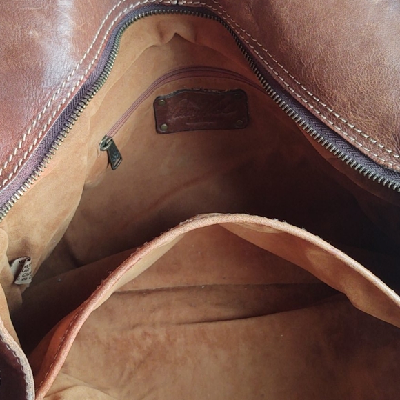 Patricia Nash Brown Satchel - Picture 6 of 6